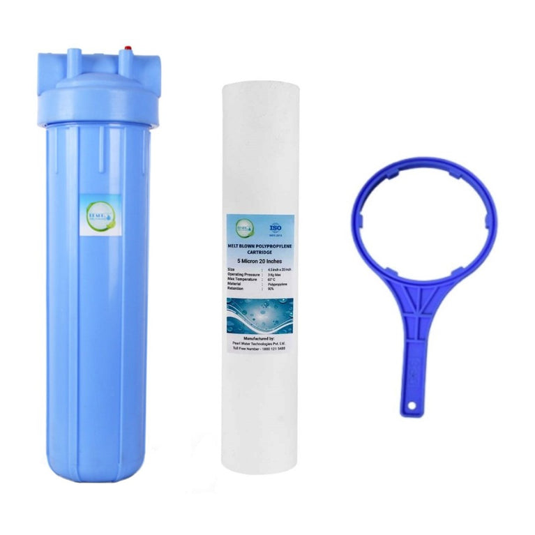 United Filters 2.5" x 20" 5 Micron Carbon Imp Filter Cartridge