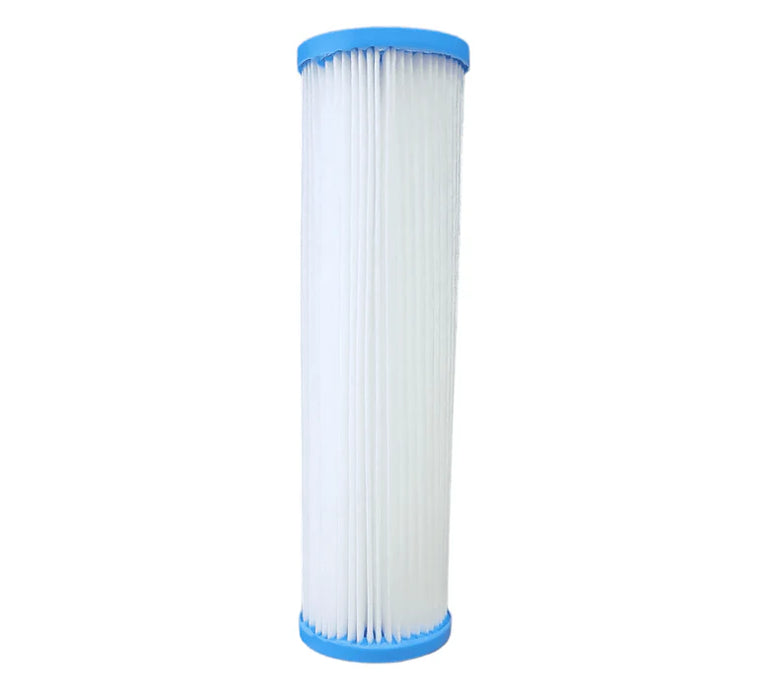 Unicel 2 3/4" x 9 3/4" Pleated Polypropylene 4 Sq. Ft 20 Micron Filter Cartridge