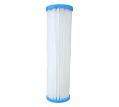 Unicel 2 3/4" x 9 3/4" Pleated Polyester 4 Sq. Ft 1 Micron Filter Cartridge