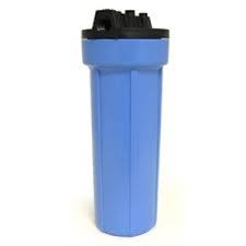 Pentair 10" Slim Line Housing 3/8" Port Blue Black With Pressure Relief