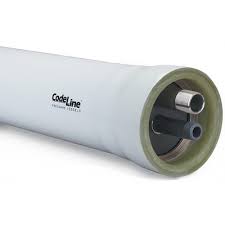 CodeLine 4" x 120" FRP Pressure Vessel 300 PSI (End Port)