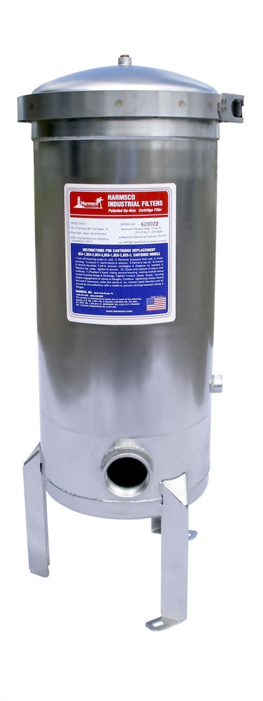 Harmsco Band Clamp Filter Housing 126 GPM 2" Inlet/Outlet