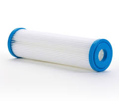 United Filters 2.5" x 20" 10 Micron Pleated Polyester Filter Cartridge